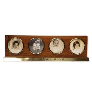 VNTG Grandmas Gang Vintage 70's Wooden Family Photo Frame
